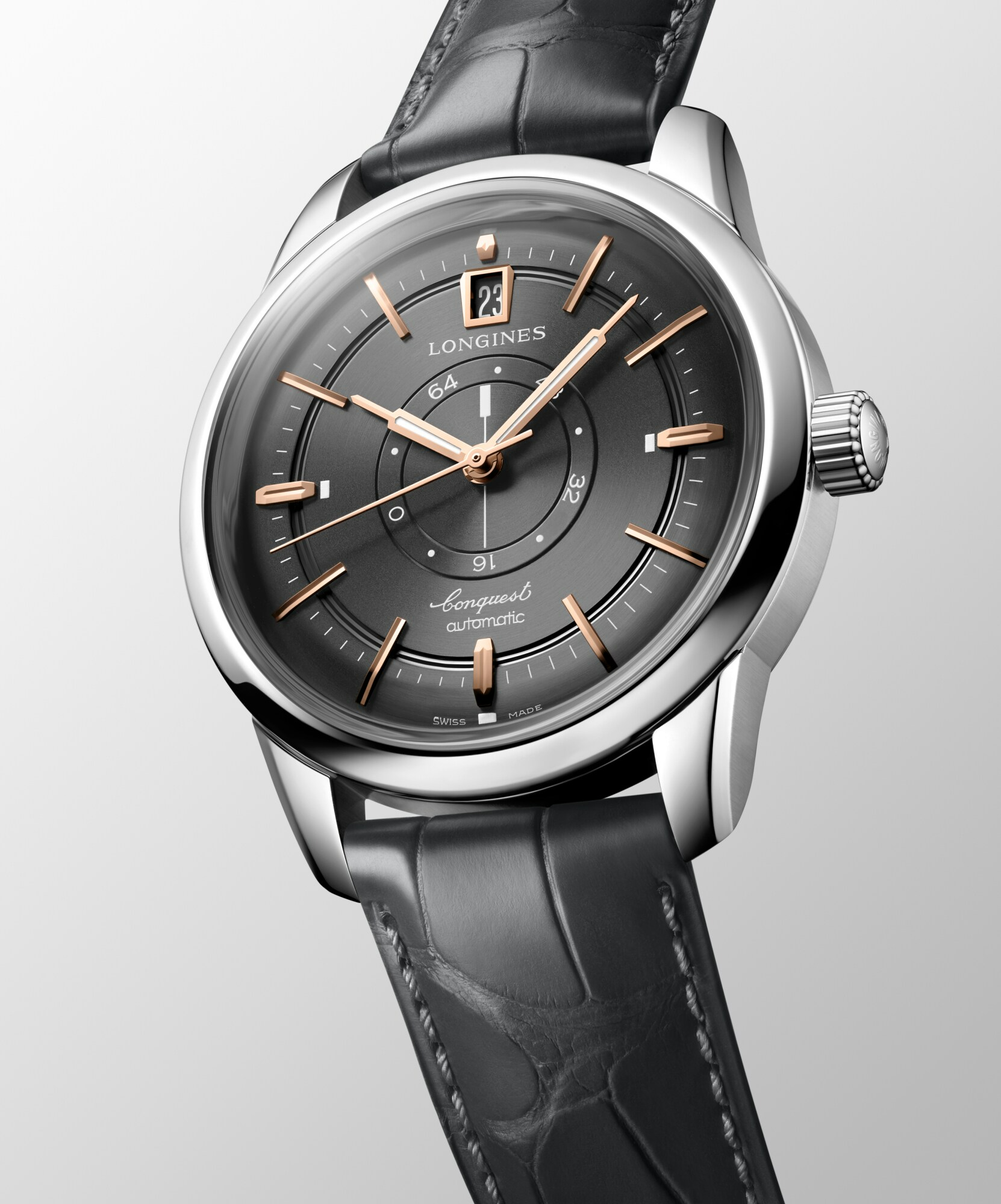 L1.648.4.62.2 コンクエストヘリテージ セントラルパワーリザーブ LONGINES ロンジン