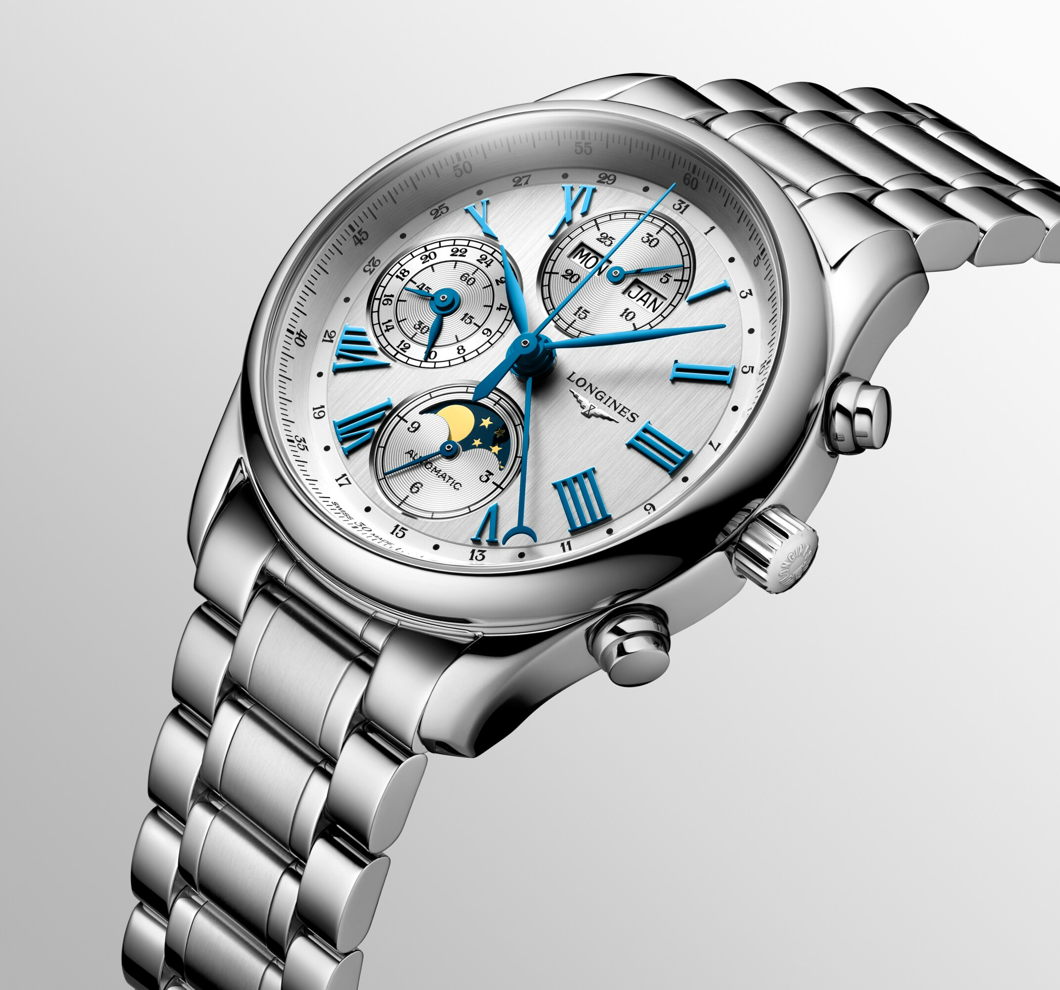 L2.673.4.71.6 マスターコレクション トリプルカレンダー ムーンフェイズ LONGINES ロンジン
