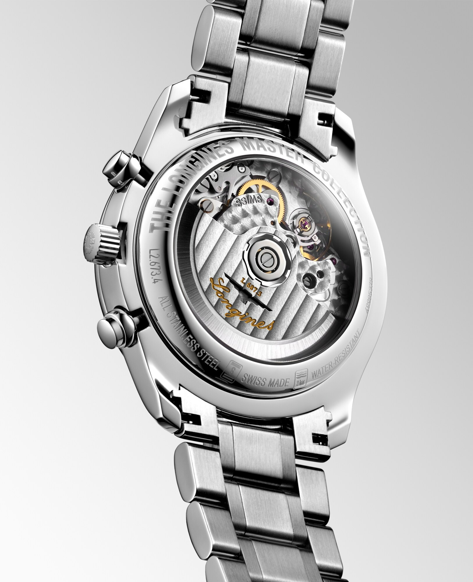 L2.673.4.71.6 マスターコレクション トリプルカレンダー ムーンフェイズ LONGINES ロンジン