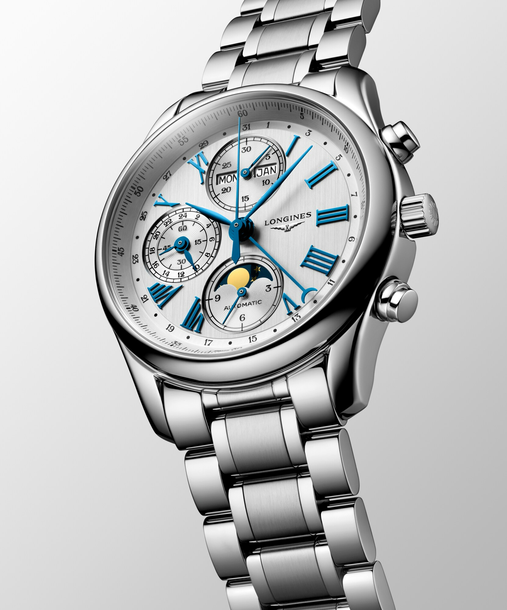 L2.673.4.71.6 マスターコレクション トリプルカレンダー ムーンフェイズ LONGINES ロンジン
