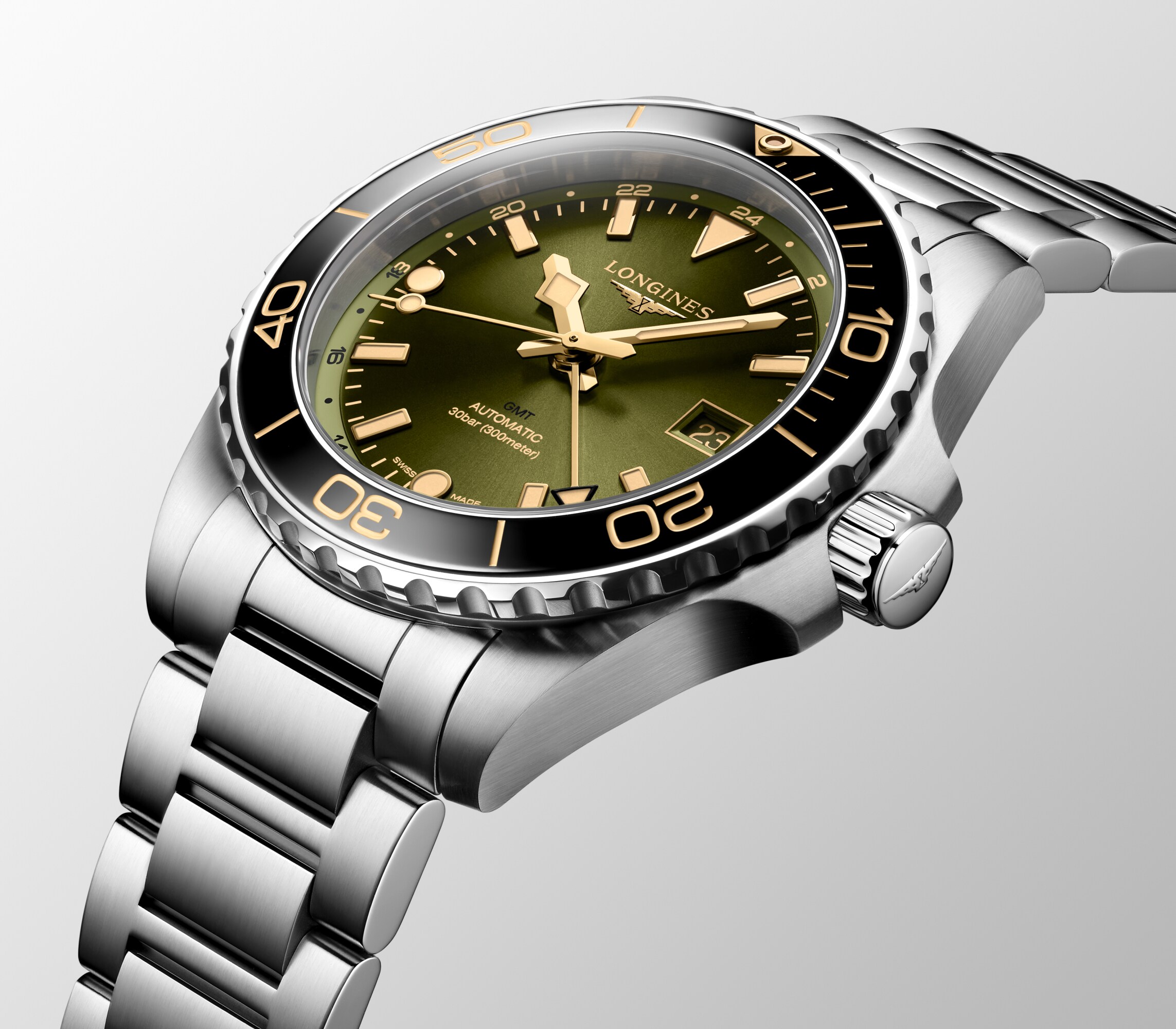 L3.790.4.06.6 ハイドロコンクエスト GMT LONGINES ロンジン