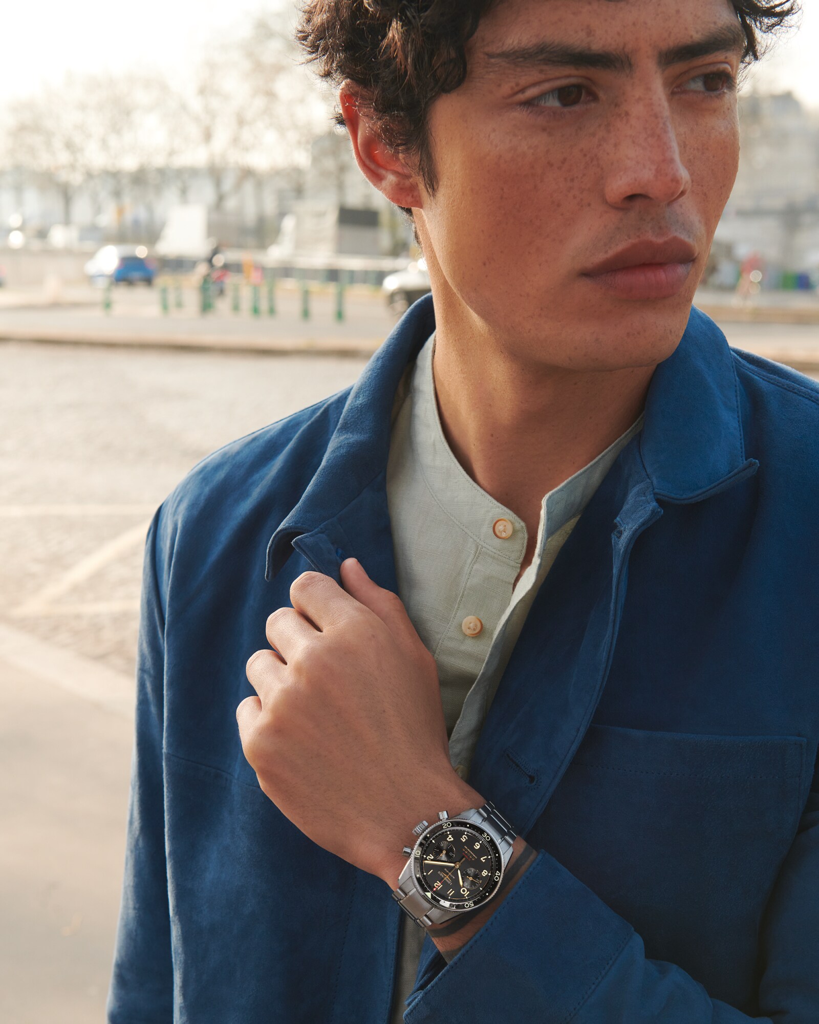 L3.821.1.53.6 スピリット フライバックチタニウム LONGINES ロンジン