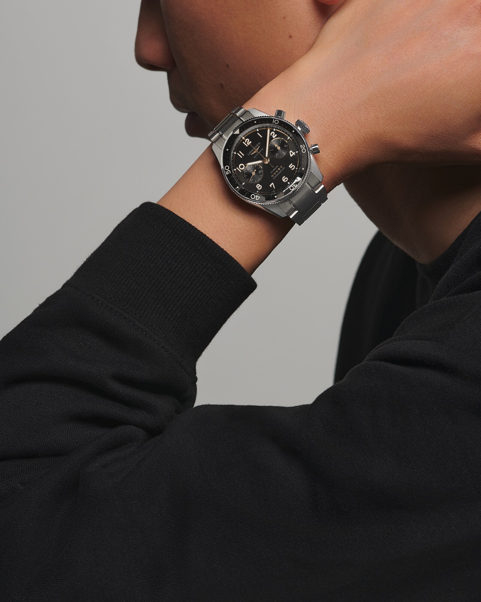 L3.821.4.53.6 スピリット フライバック LONGINES ロンジン