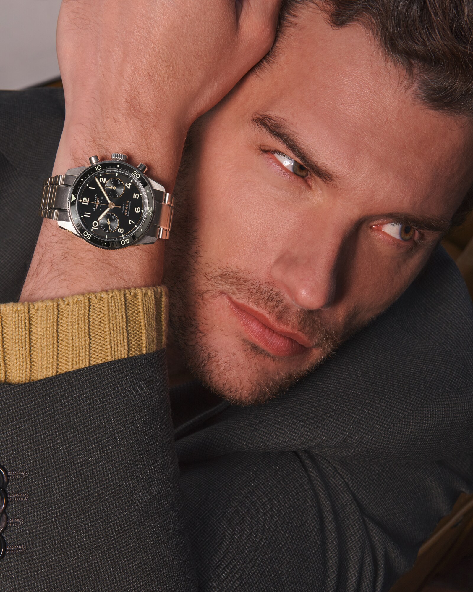 L3.821.4.53.6 スピリット フライバック LONGINES ロンジン