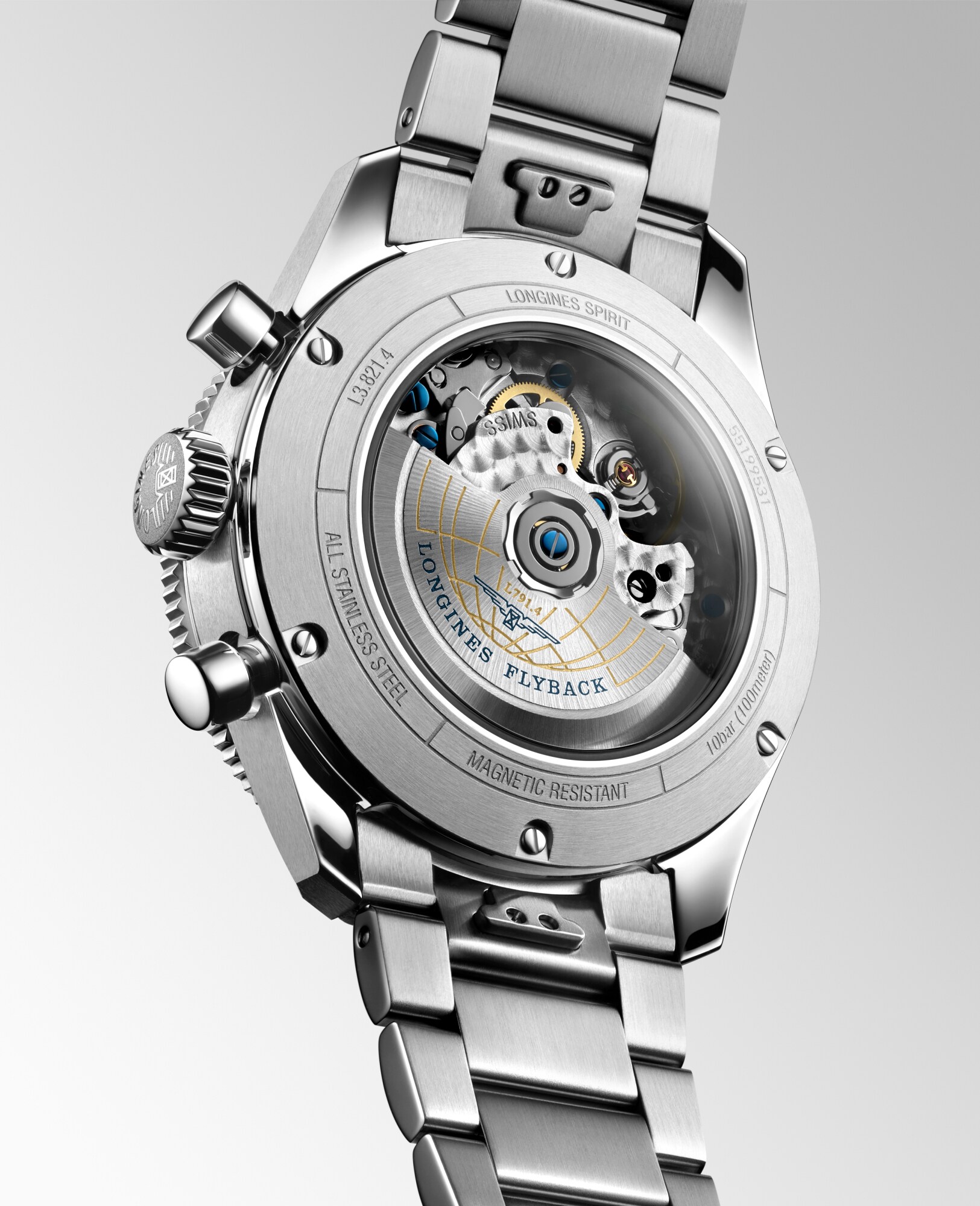 L3.821.4.53.6 スピリット フライバック LONGINES ロンジン