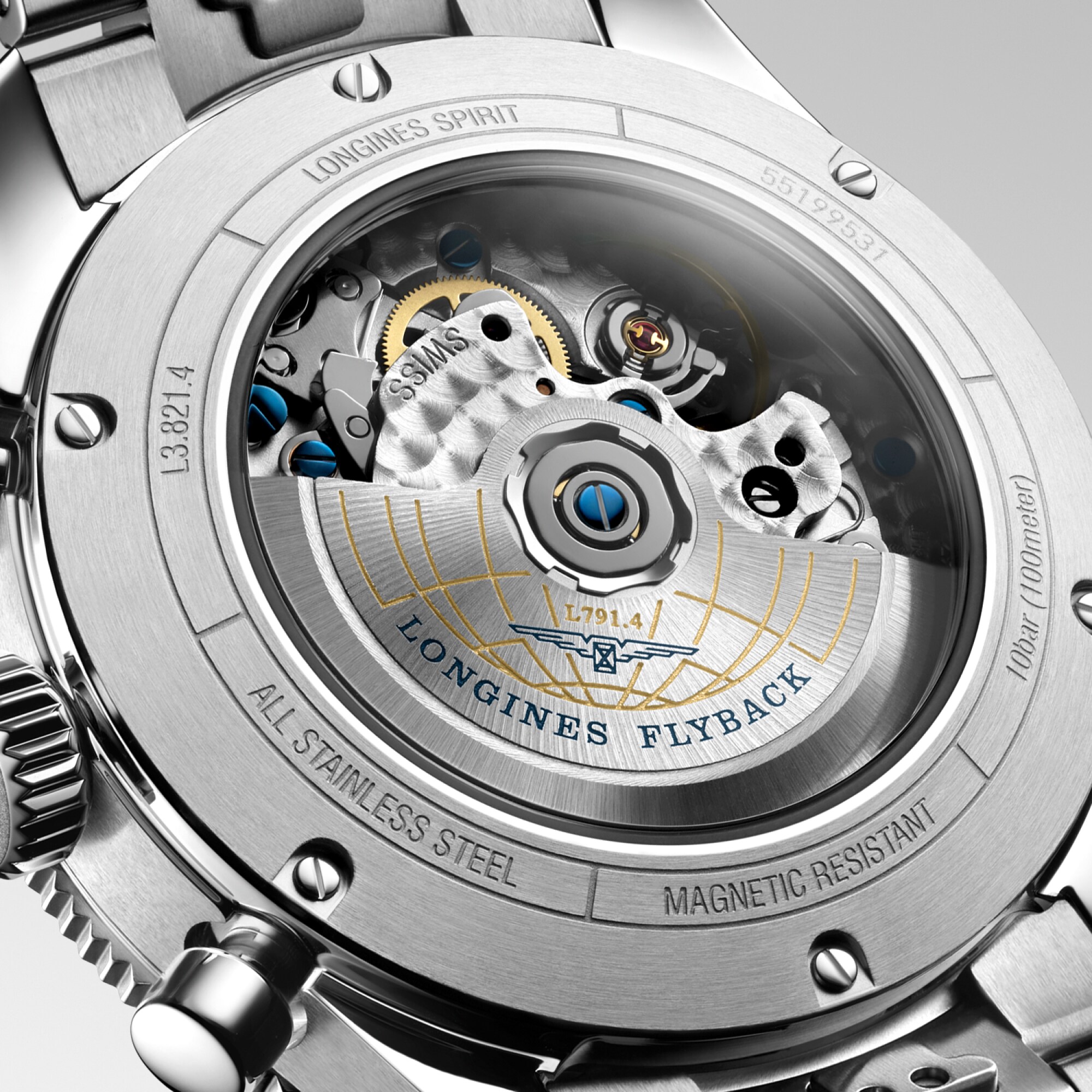 L3.821.4.53.6 スピリット フライバック LONGINES ロンジン