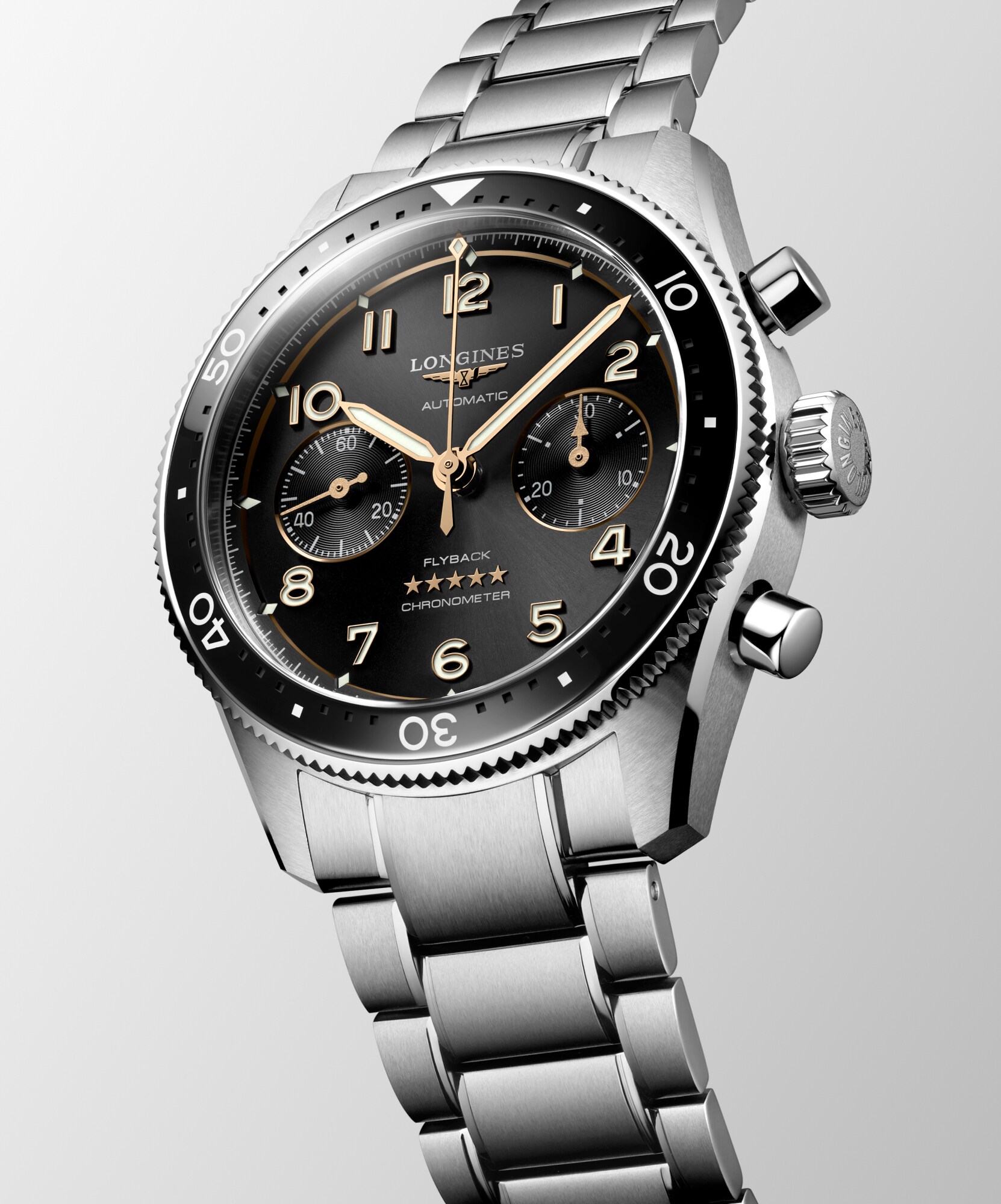 L3.821.4.53.6 スピリット フライバック LONGINES ロンジン