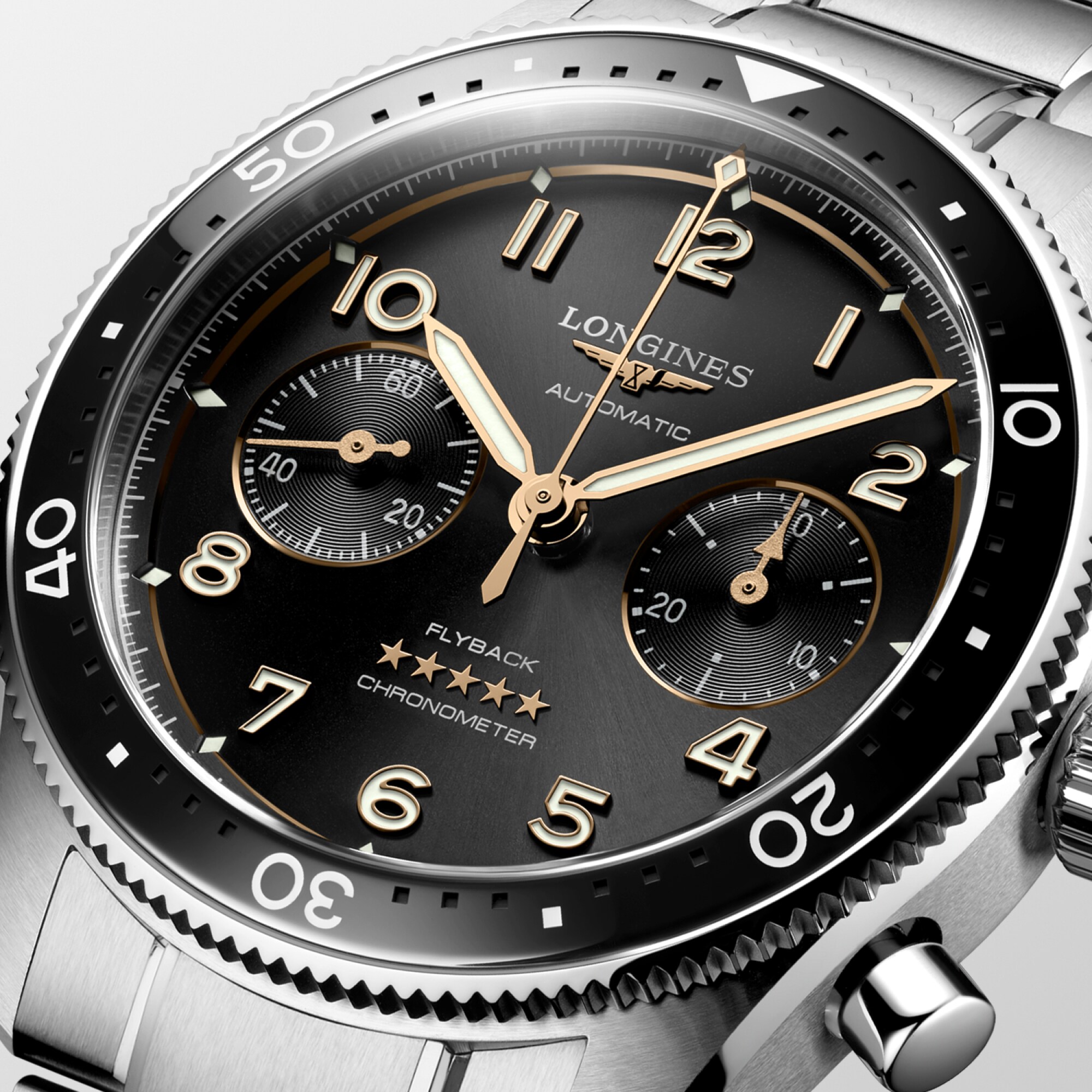L3.821.4.53.6 スピリット フライバック LONGINES ロンジン