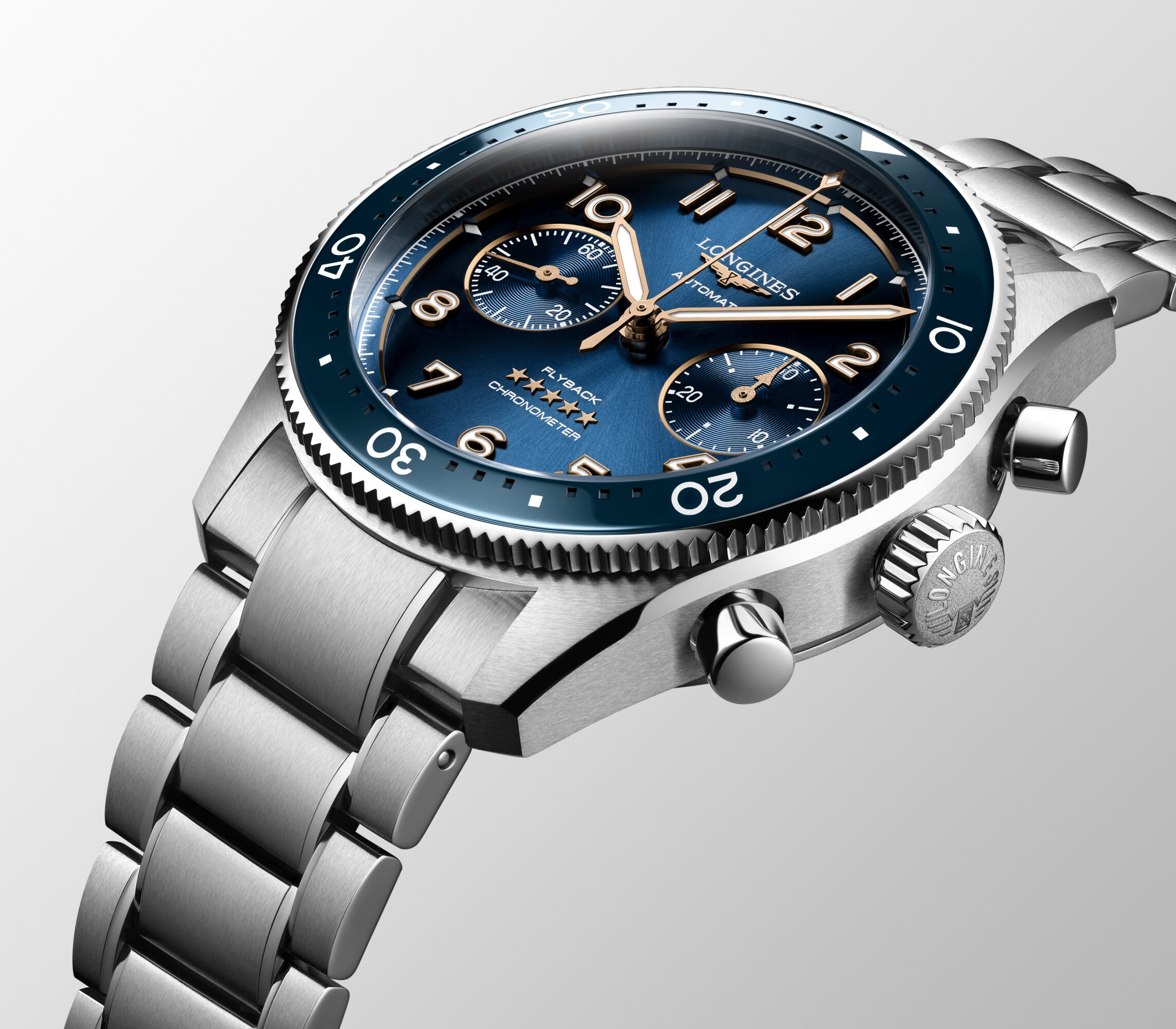 L3.821.4.93.6 スピリット フライバック LONGINES ロンジン