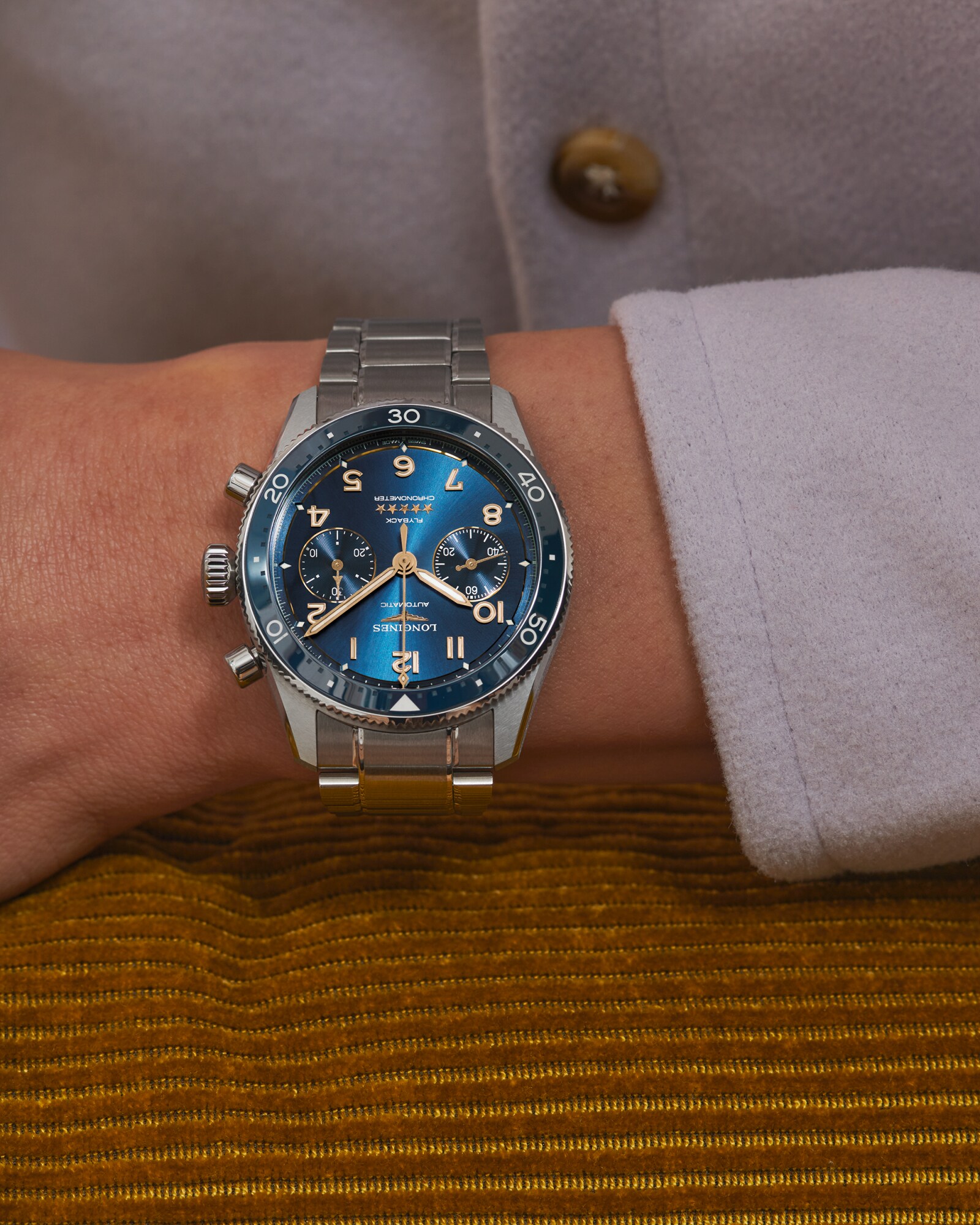 L3.821.4.93.6 スピリット フライバック LONGINES ロンジン