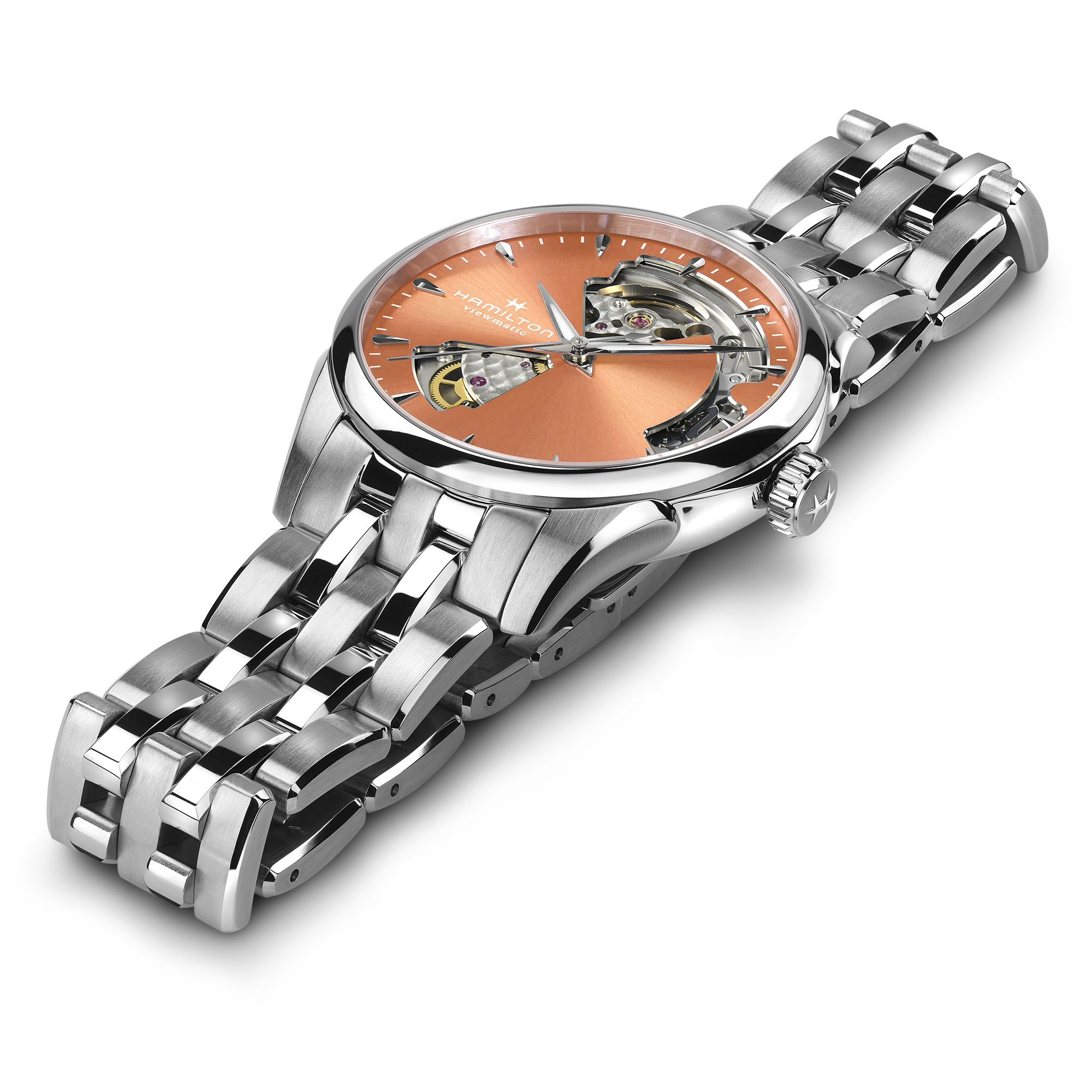H32215100 ジャズマスター Open Heart Lady Auto HAMILTON ハミルトン