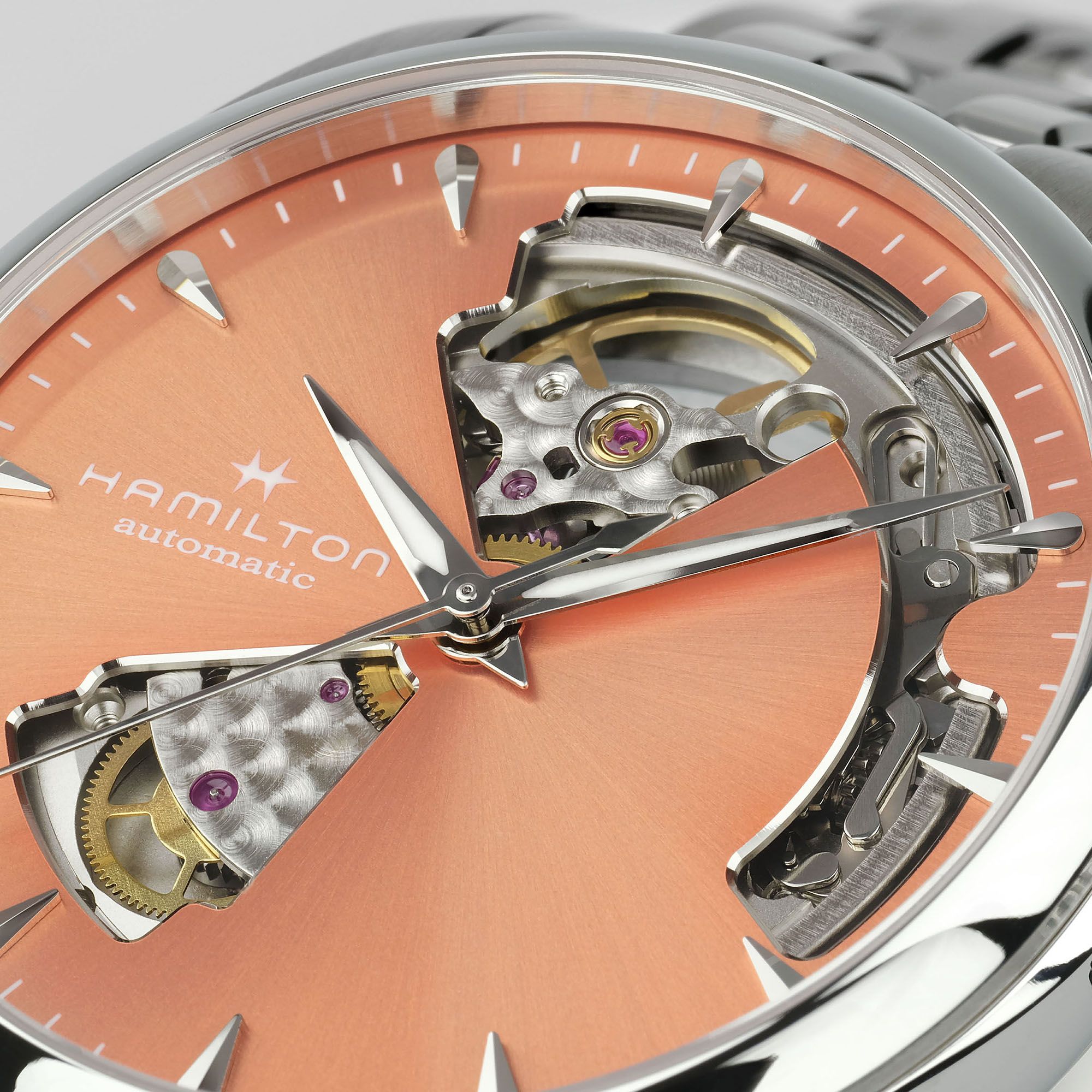 H32215100 ジャズマスター Open Heart Lady Auto HAMILTON ハミルトン