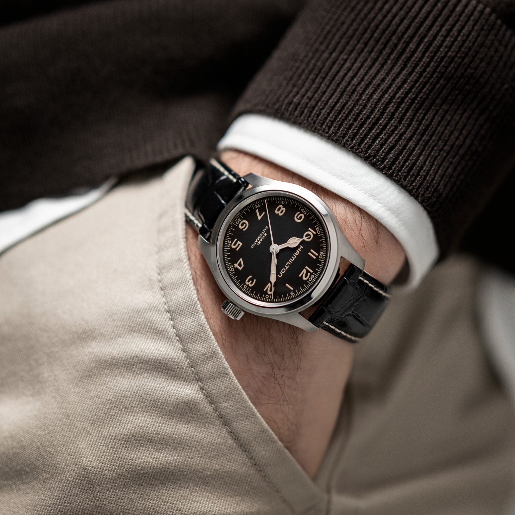 H70405730 カーキ フィールド Murph 38mm HAMILTON ハミルトン