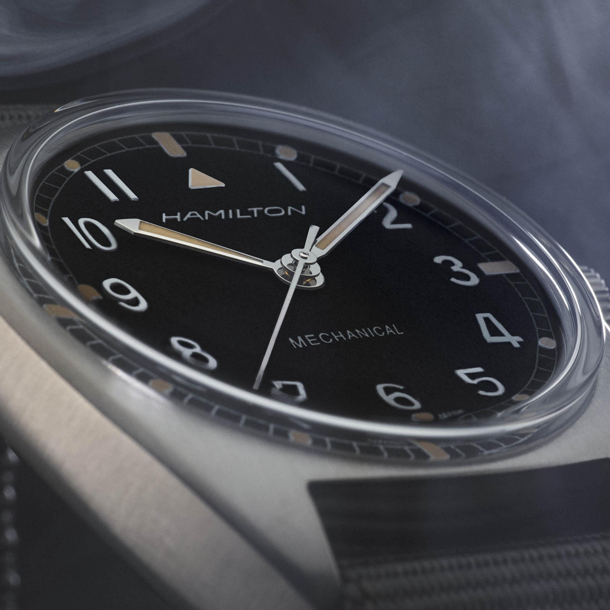 H76419931 カーキ アビエーション Pilot Pioneer Mechanical HAMILTON ハミルトン