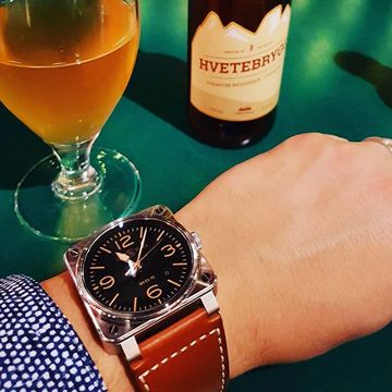 BR 03-92 GOLDEN HERITAGE BR0392-ST-G-HE/SCA/2 Bell&Ross ベル＆ロス