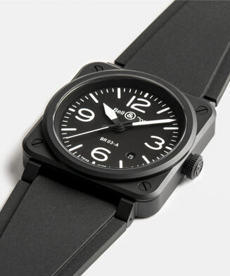 BR 03 BLACK MATTE BR03A-BL-CE/SRB Bell&Ross ベル＆ロス