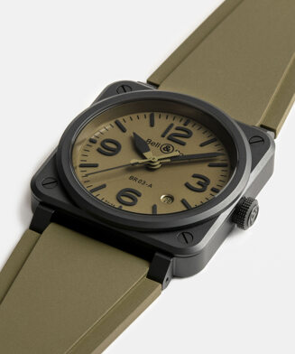 BR 03 MILITARY CERAMIC BR03A-MIL-CE/SRB Bell&Ross ベル＆ロス