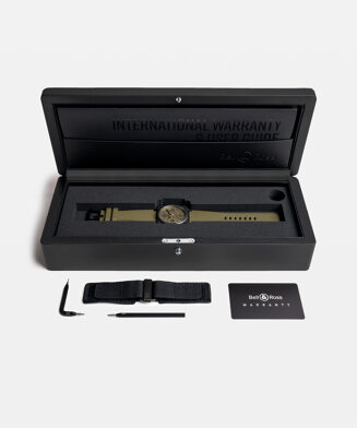 BR 03 MILITARY CERAMIC BR03A-MIL-CE/SRB Bell&Ross ベル＆ロス