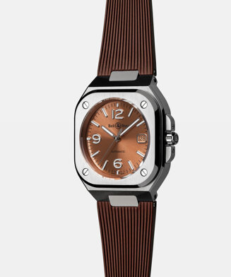 BR 05 COPPER BROWN BR05A-BR-ST/SRB Bell&Ross ベルアンドロス