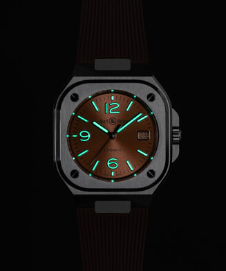 BR 05 COPPER BROWN BR05A-BR-ST/SRB Bell&Ross ベルアンドロス