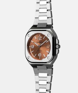 BR 05 COPPER BROWN BR05A-BR-ST/SST Bell&Ross ベルアンドロス