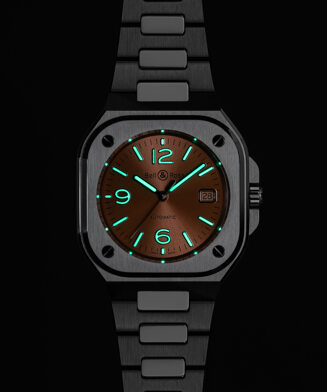 BR 05 COPPER BROWN BR05A-BR-ST/SST Bell&Ross ベルアンドロス