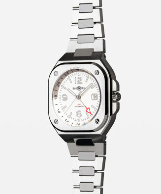BR05 GMT WHITE BR05G-SI-ST/SST Bell&Ross ベルアンドロス