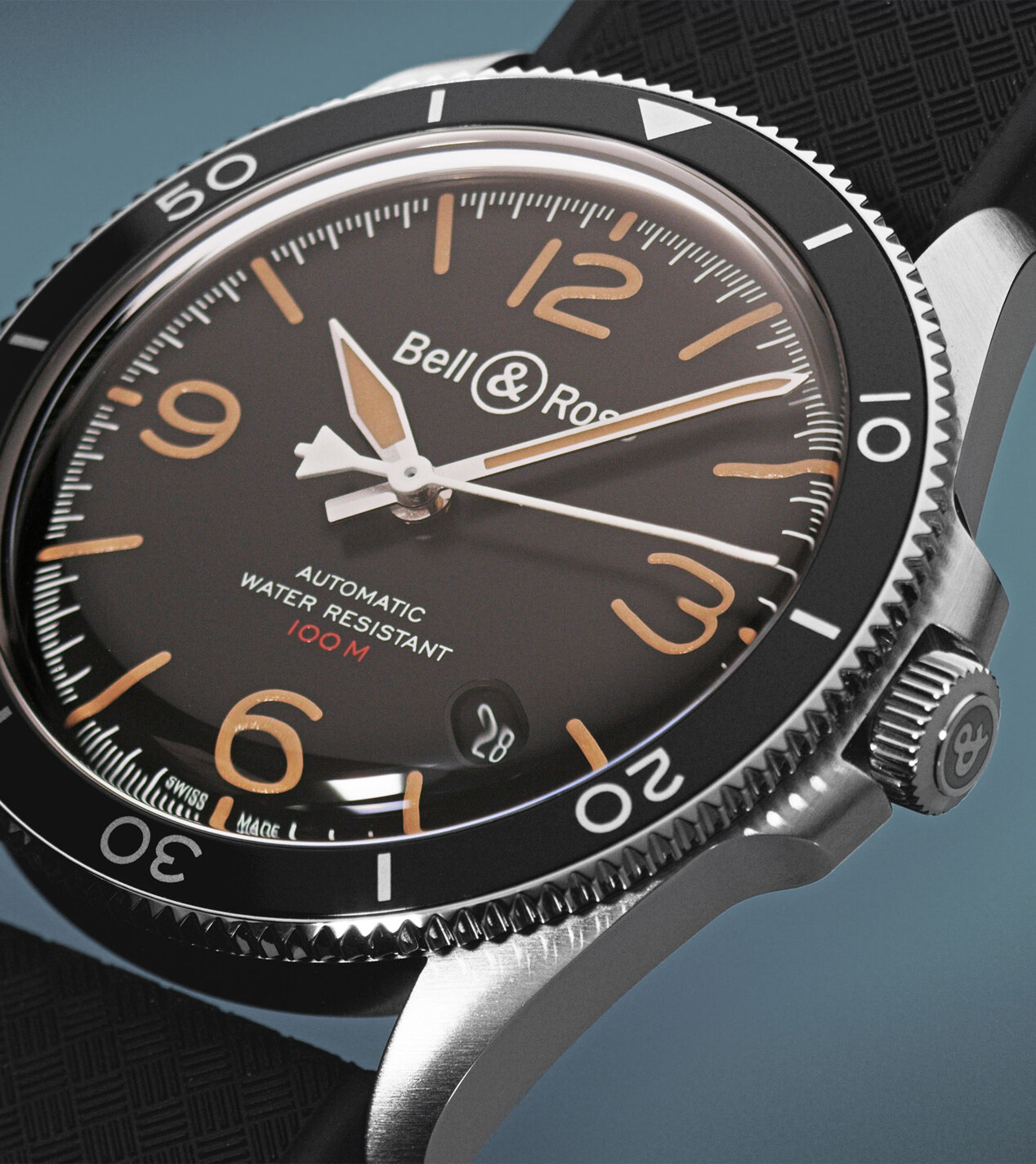 BR V2-92 STEEL HERITAGE BRV292-HER-ST/SRB Bell&Ross ベル＆ロス