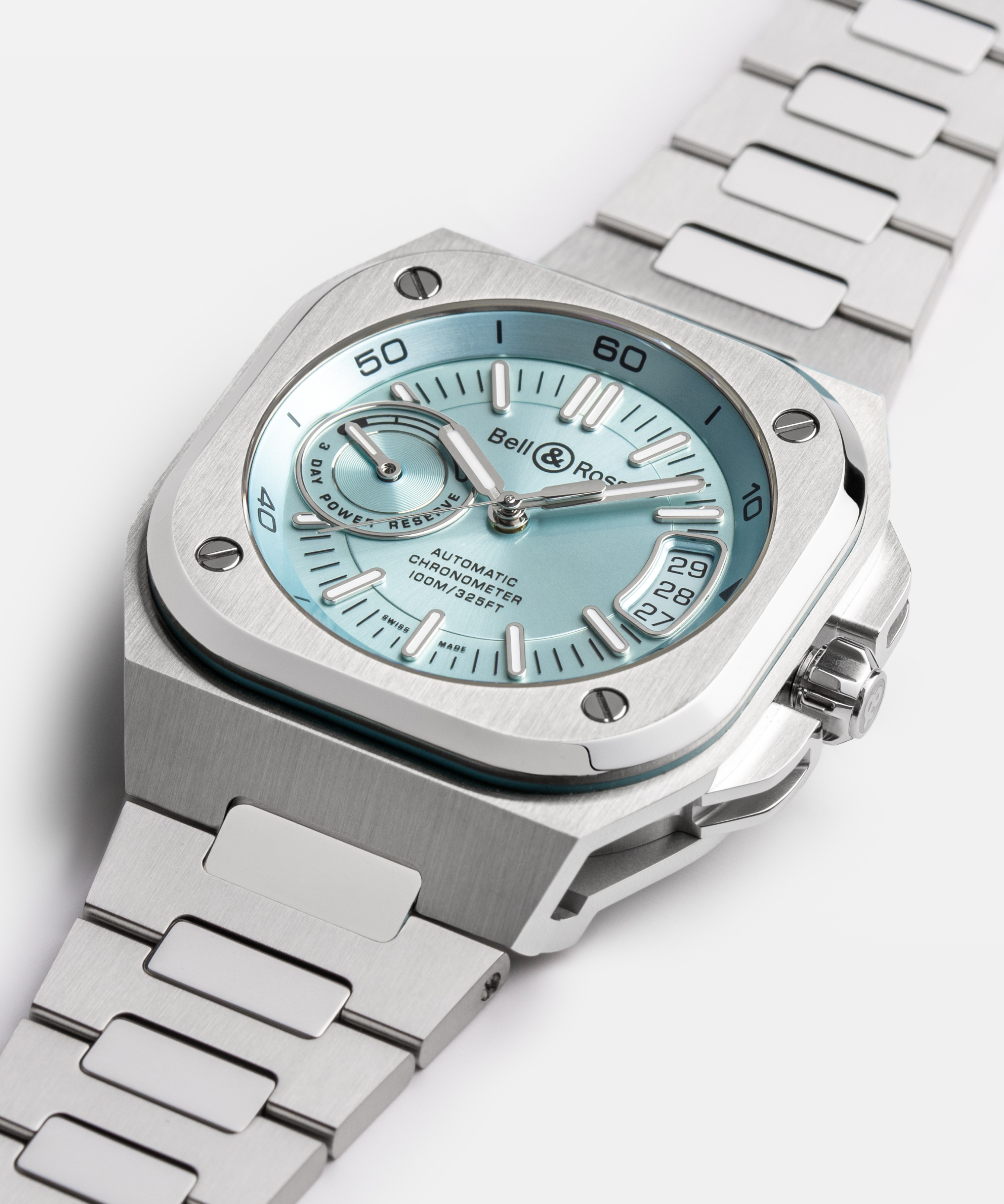 BR-X5 ICE BLUE STEEL BRX5R-IB-ST/SST Bell&Ross ベルアンドロス