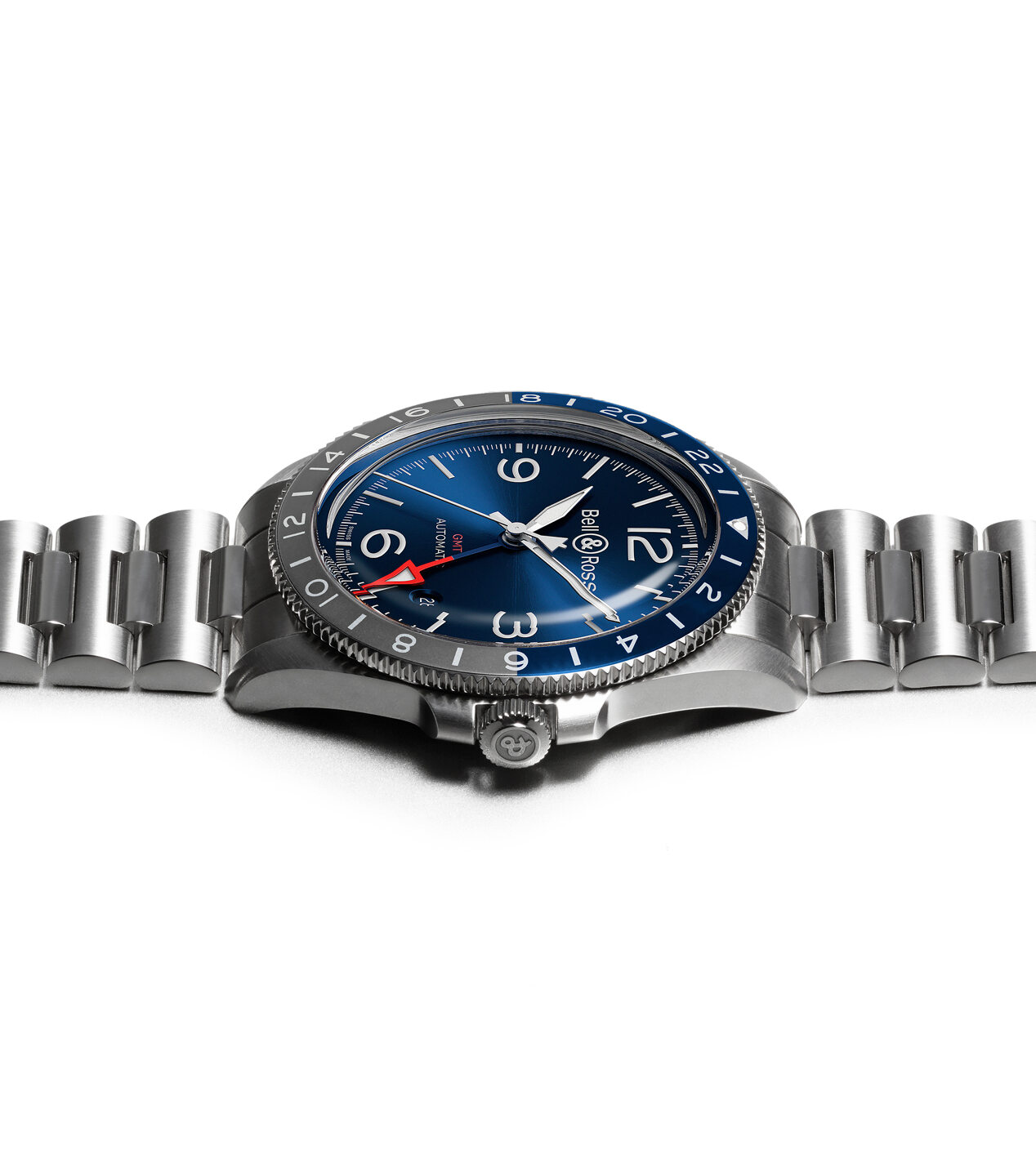 BR V2-93 GMT BLUE BRV293-BLU-ST/SST Bell&Ross ベル＆ロス