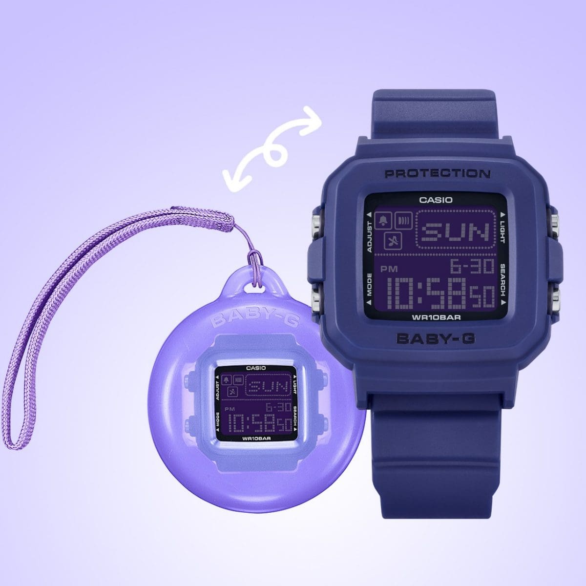 カシオ CASIO BGD-10K-2JR G-SHOCK BABY-G＋PLUS ベイビージープラス