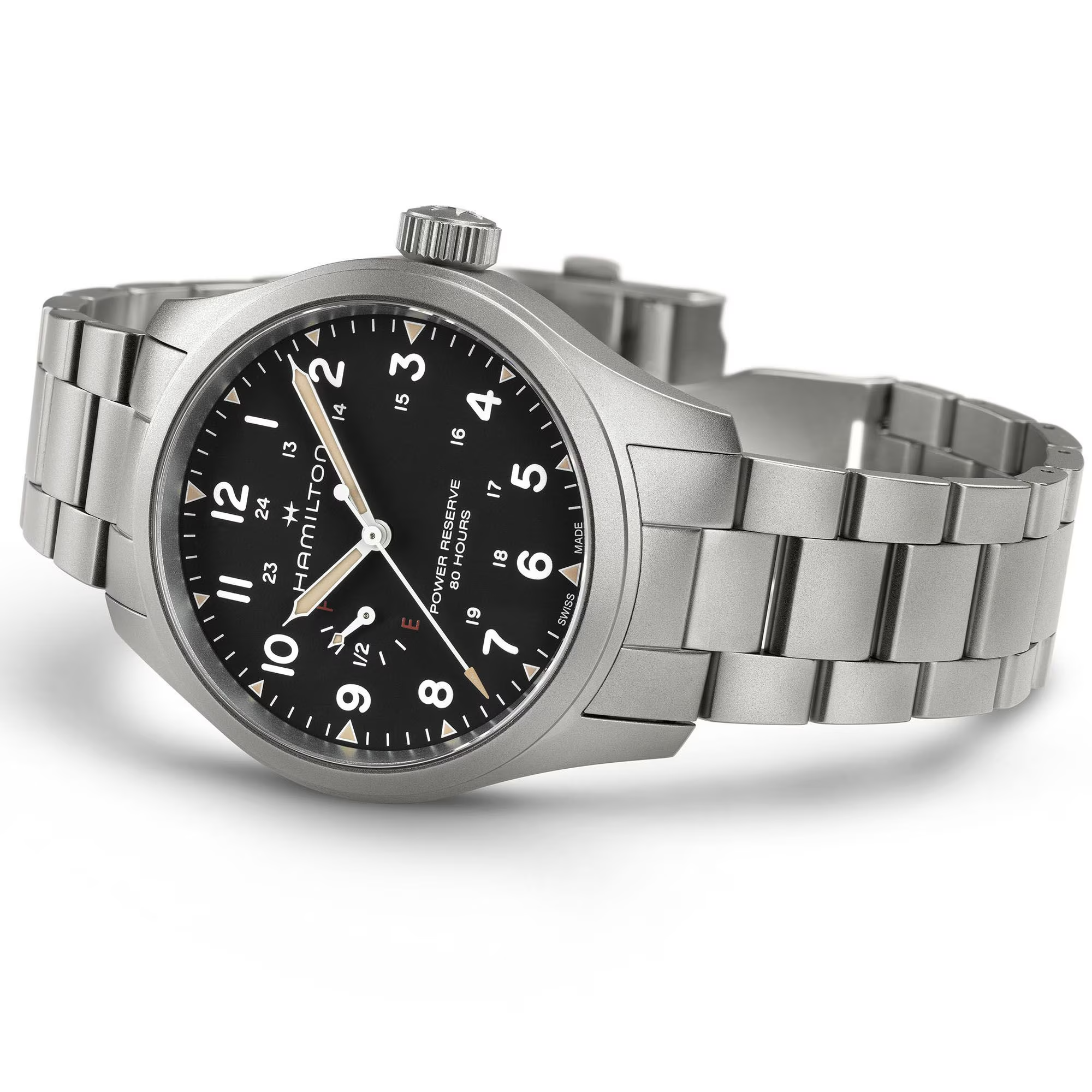 ハミルトン HAMILTON H69509130 Mechanical Power Reserve 40 mm カーキ フィールド