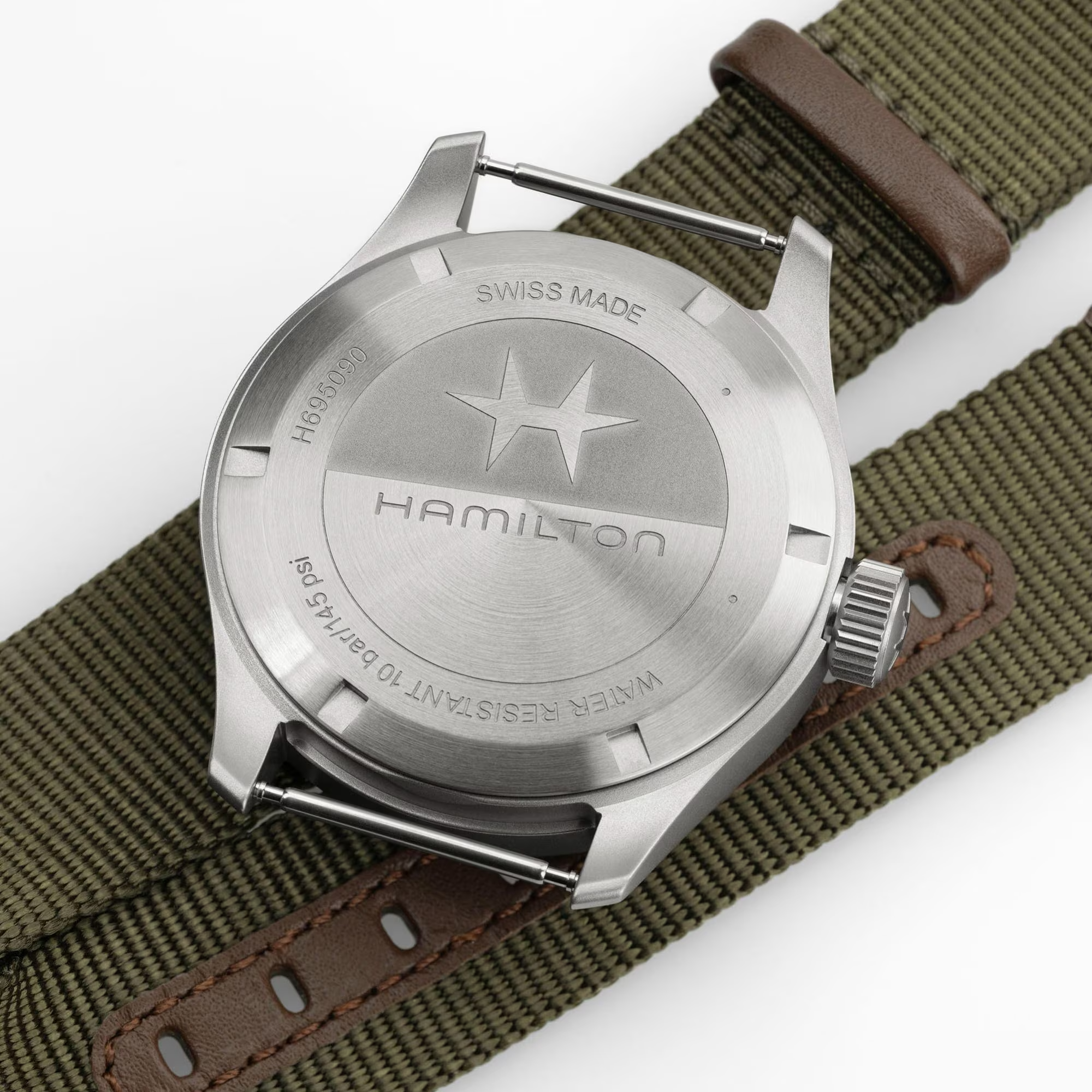 ハミルトン HAMILTON H69509930 Mechanical Power Reserve 40 mm カーキ フィールド