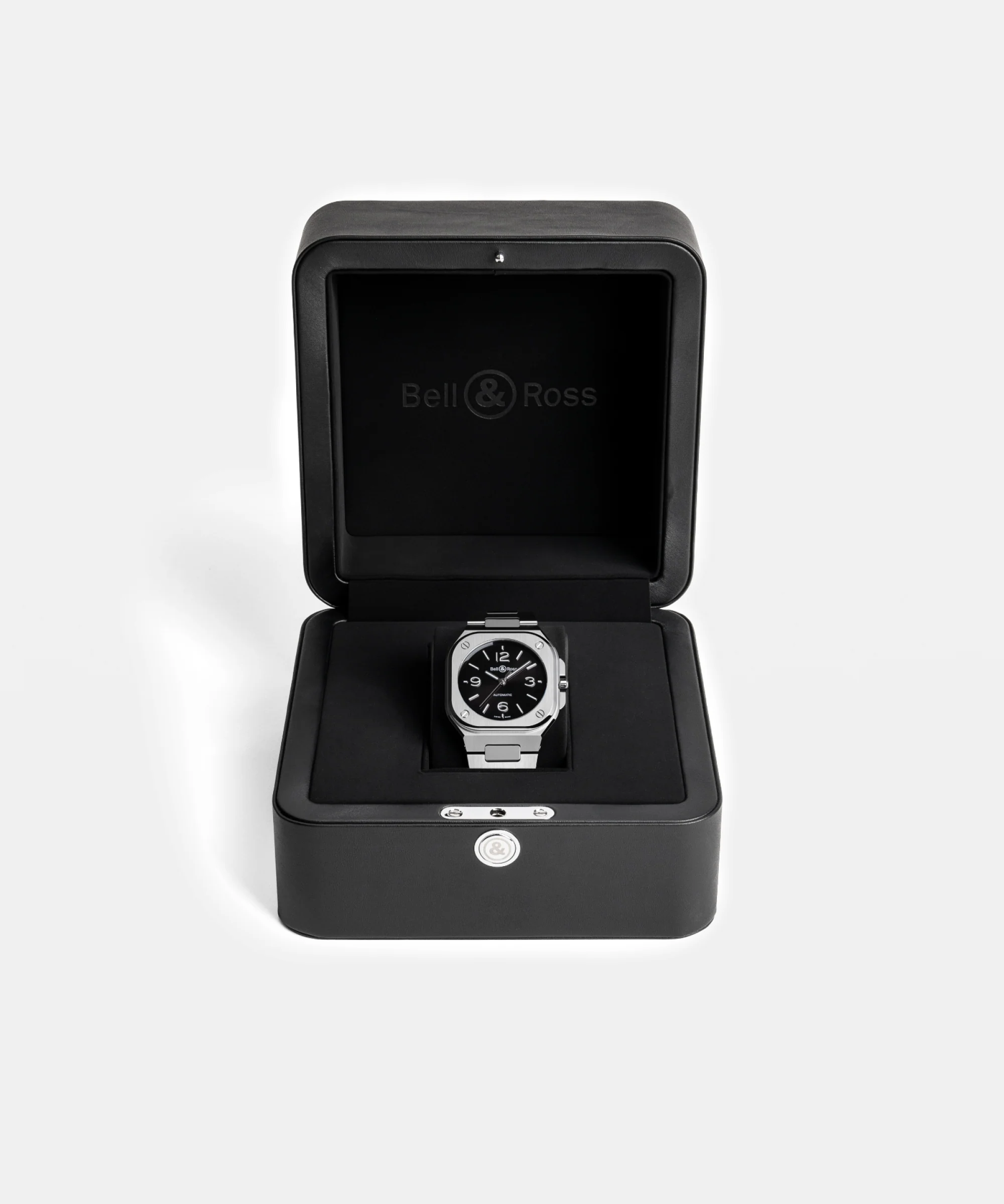 ベル＆ロス Bell&Ross BR05A-S-BL-ST/SST BR-05 36 mm Black Steel