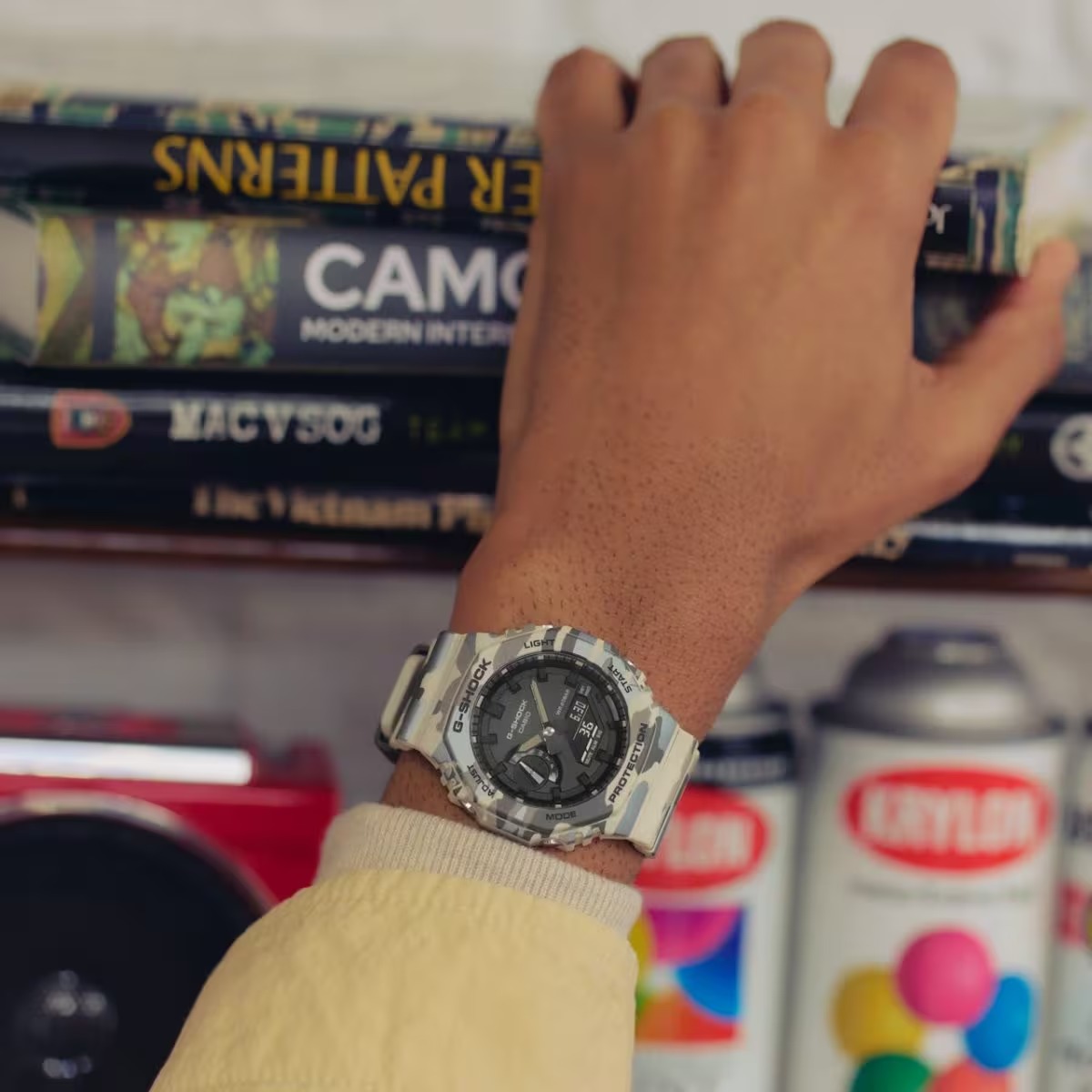 カシオ CASIO G-SHOCK GA-2100CM-5AJF ANALOG-DIGITAL 2100 Series