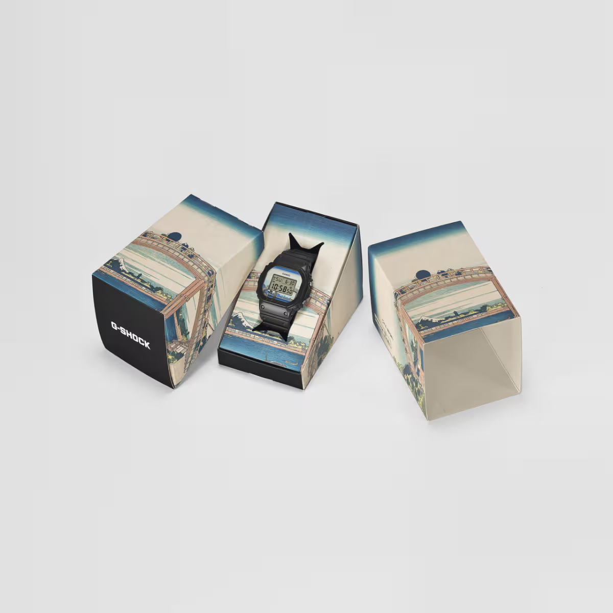 カシオ CASIO G-SHOCK DW-5600KHFM25-1JR DIGITAL 5600 SERIES 深川万年橋下