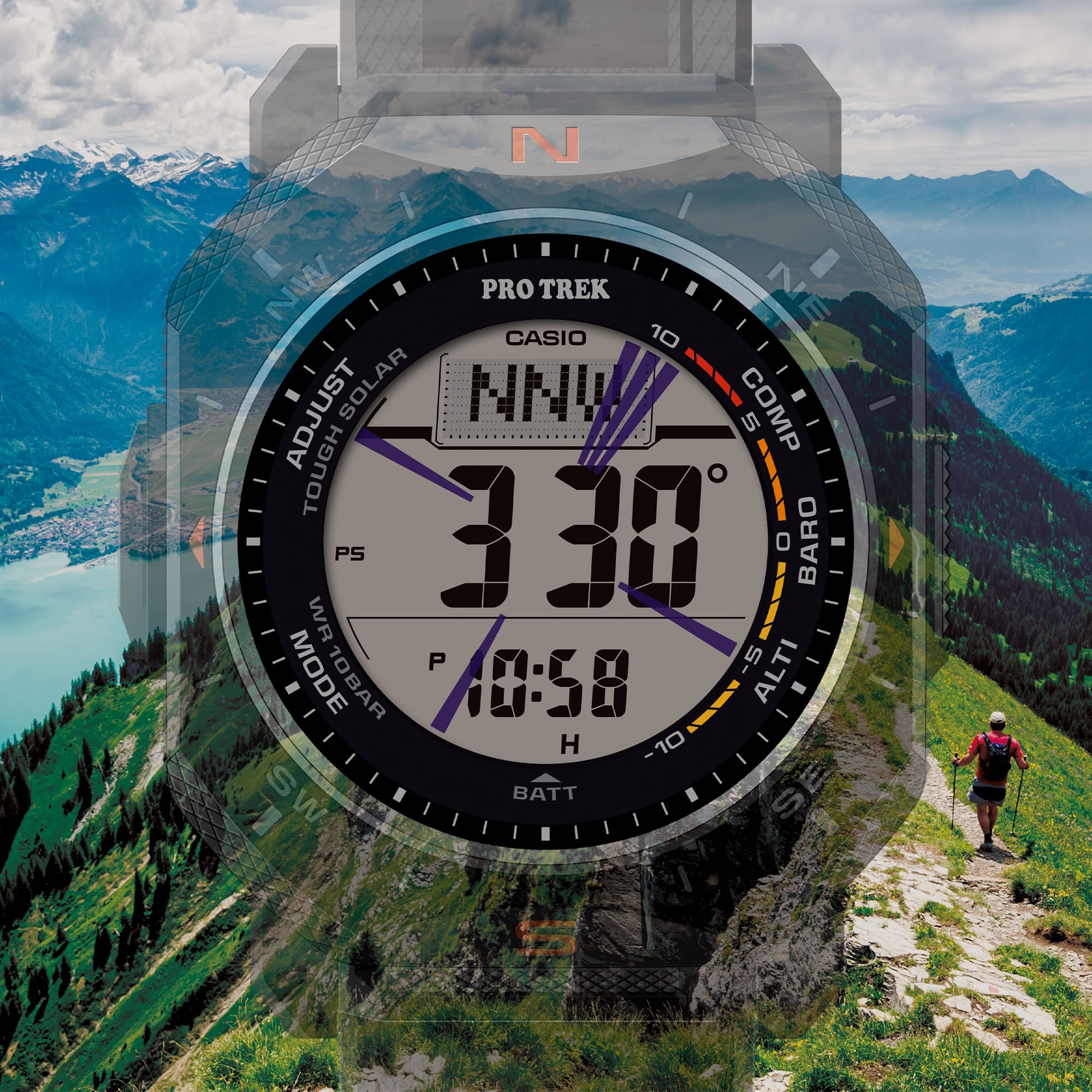 カシオ CASIO プロトレック PRO TREK PRG-69-1JF Climber Line