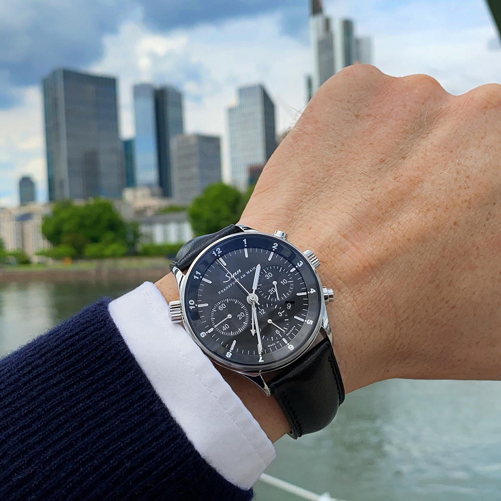 ジン Sinn 6000 Frankfurt Financial Watches