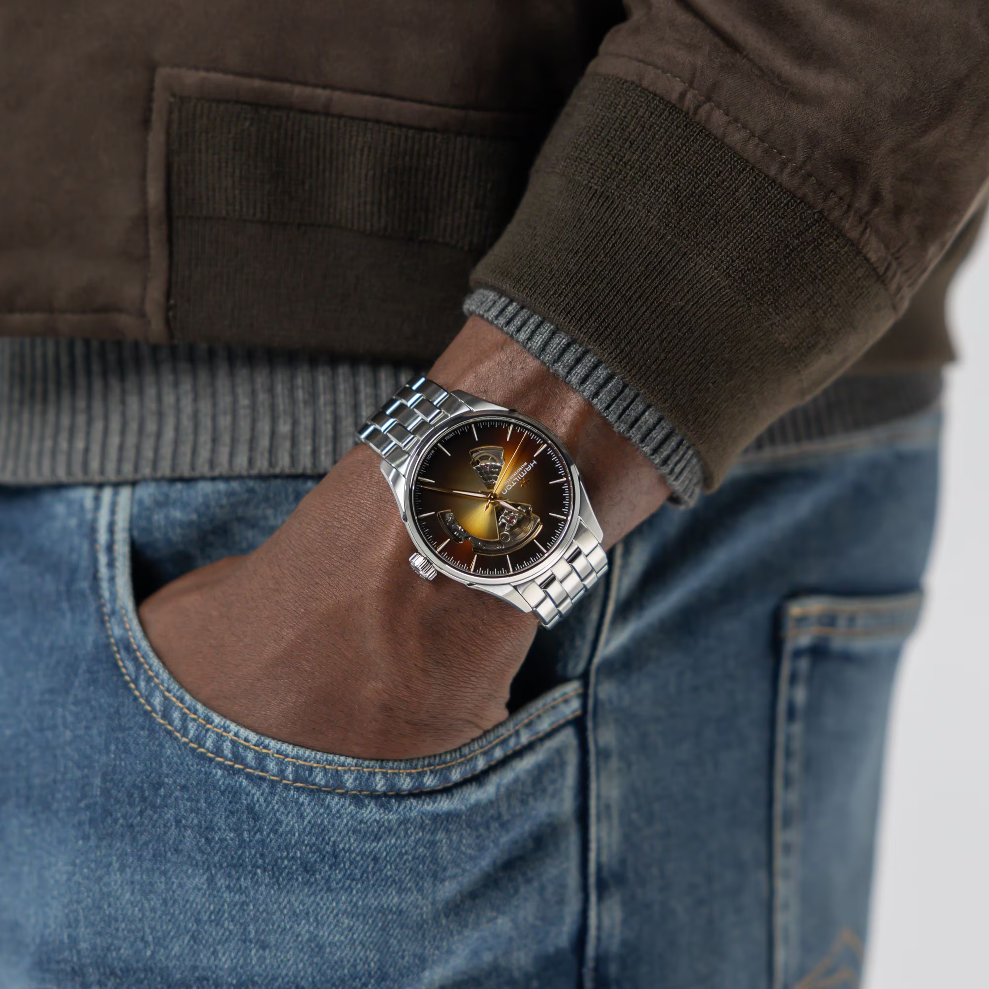 ハミルトン HAMILTON ジャズマスター オープン ハート オート 40mm