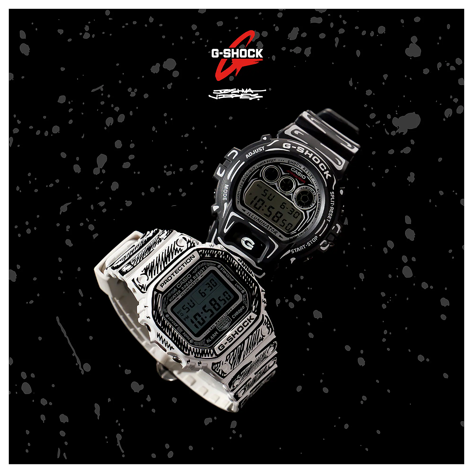 カシオ CASIO G-SHOCK DW-6900JV-1JR DIGITAL 6900 SERIES