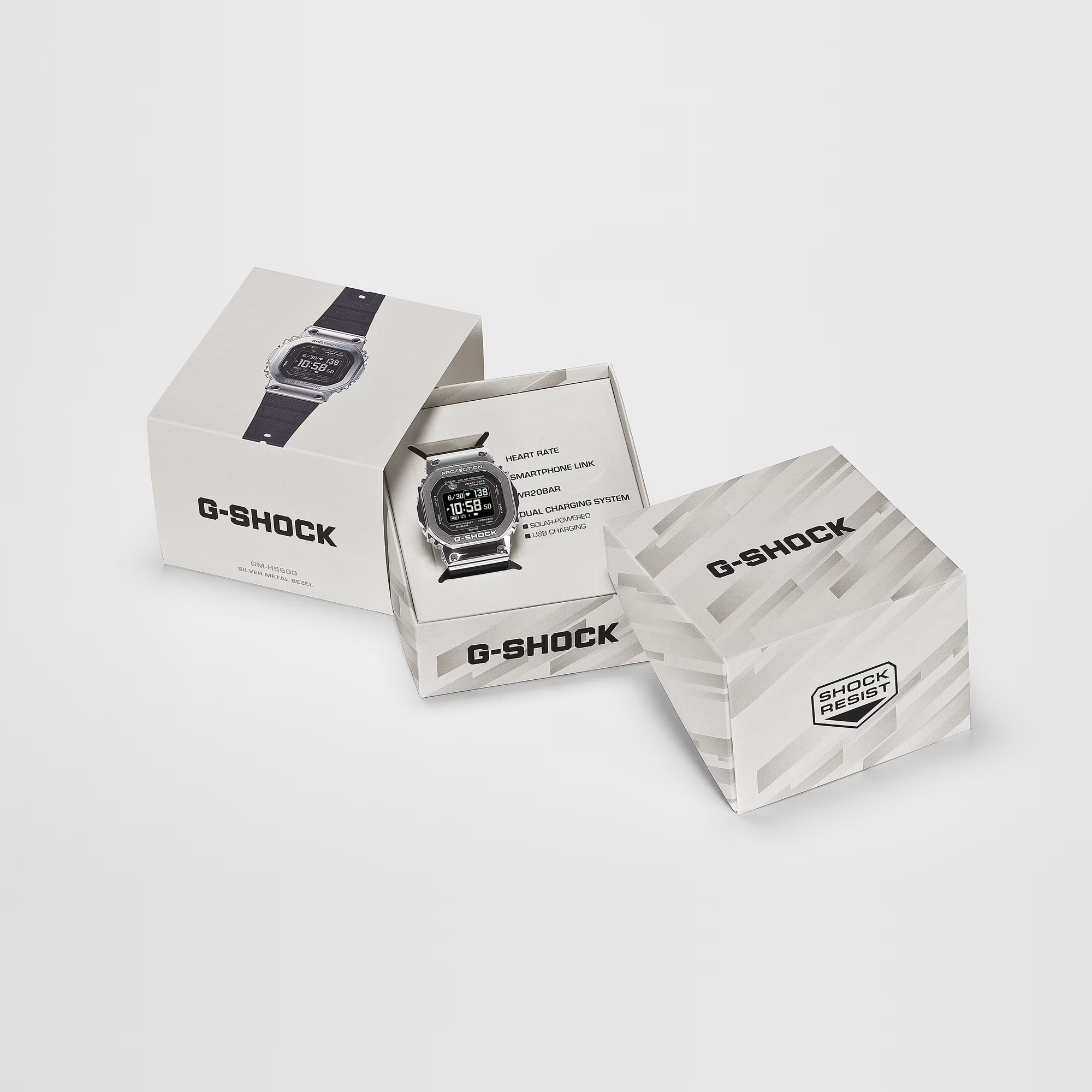 カシオ CASIO G-SHOCK GM-H5600-1JR G-SQUAD GM-H5600 SERIES
