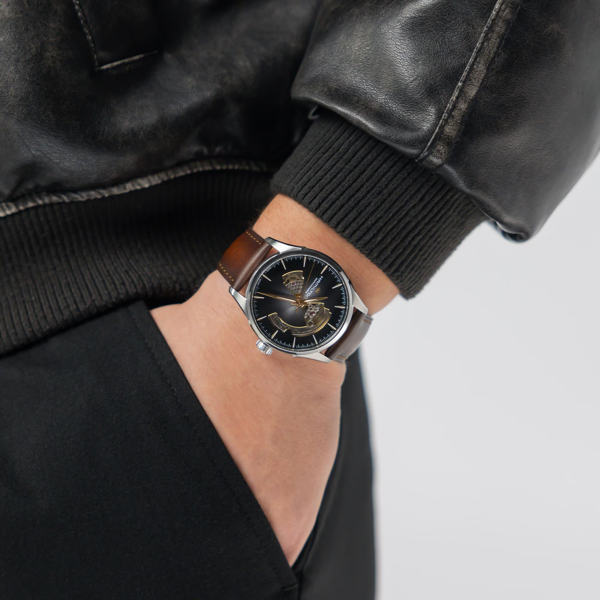 ハミルトン HAMILTON H32705501 ジャズマスター オープン ハート オート 42mm