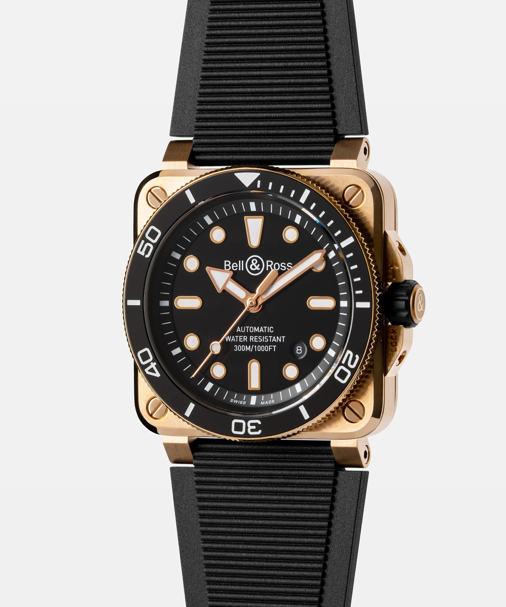 【世界限定999本】ベル＆ロス Bell&Ross BR03A-D-BL-BR/SRB BR-03 Diver Black Bronze