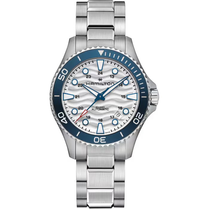 ハミルトン HAMILTON H82425110 カーキ ネイビー スキューバ
