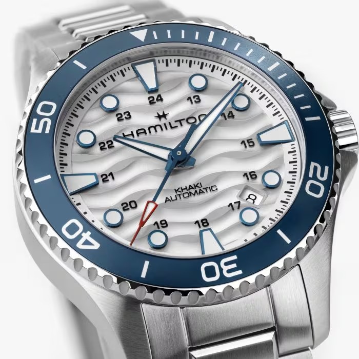ハミルトン HAMILTON H82425110 カーキ ネイビー スキューバ