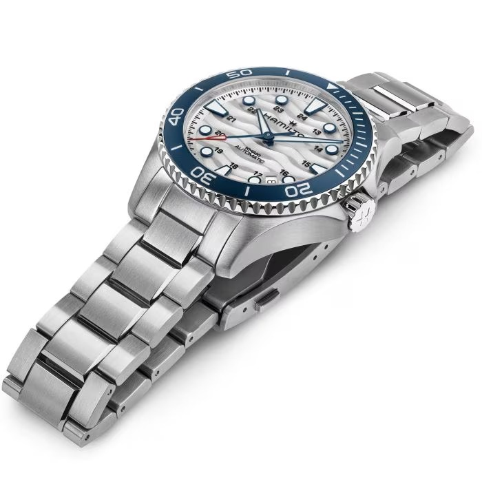 ハミルトン HAMILTON H82425110 カーキ ネイビー スキューバ