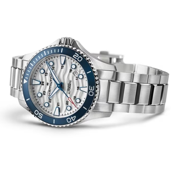 ハミルトン HAMILTON H82425110 カーキ ネイビー スキューバ