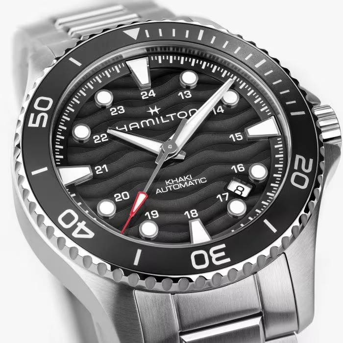 ハミルトン HAMILTON H82415130 カーキ ネイビー スキューバ