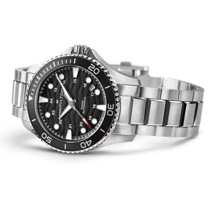 ハミルトン HAMILTON H82415130 カーキ ネイビー スキューバ