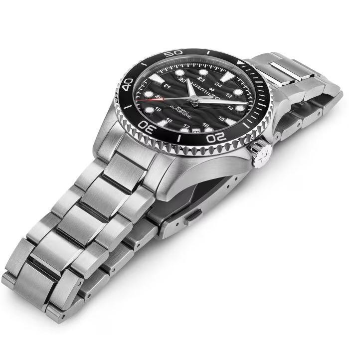 ハミルトン HAMILTON H82415130 カーキ ネイビー スキューバ